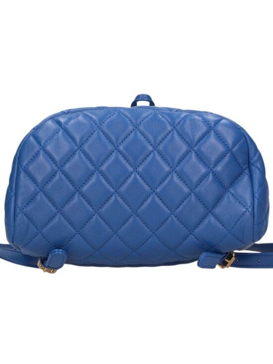 Chanel Quilted Lambskin Chain Daypack Rucksack